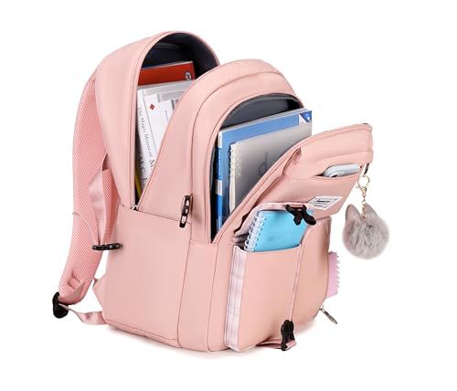 Image of Joymoze Cute Backpack for Girl Teenager Daily Backpack Women Backpack Purse Pink