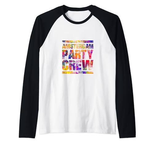 Amsterdam Vacation | Party Crew Reisezitat Raglan