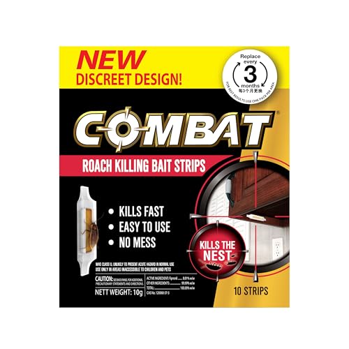 Combat Roach Killing Bait Strips 10ct