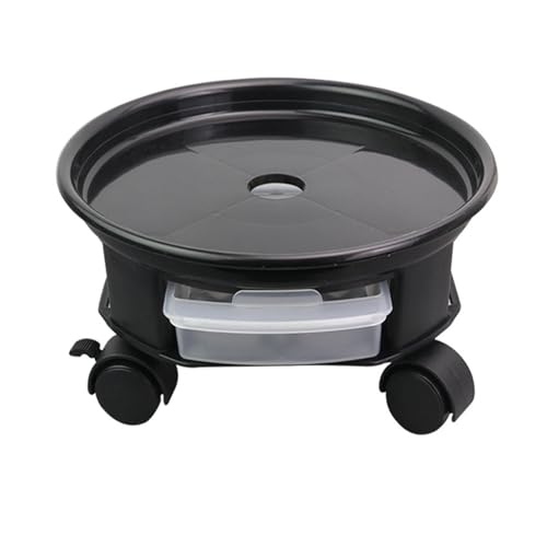 Plateau mobile pour plantes extérieur support pot de fleurs à roue - 7