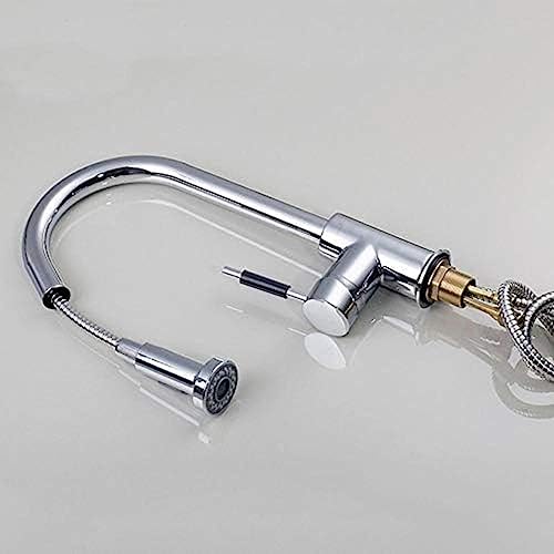 Mitigeur évier cuisine mitigeur laiton eau chaude eau froide - 6