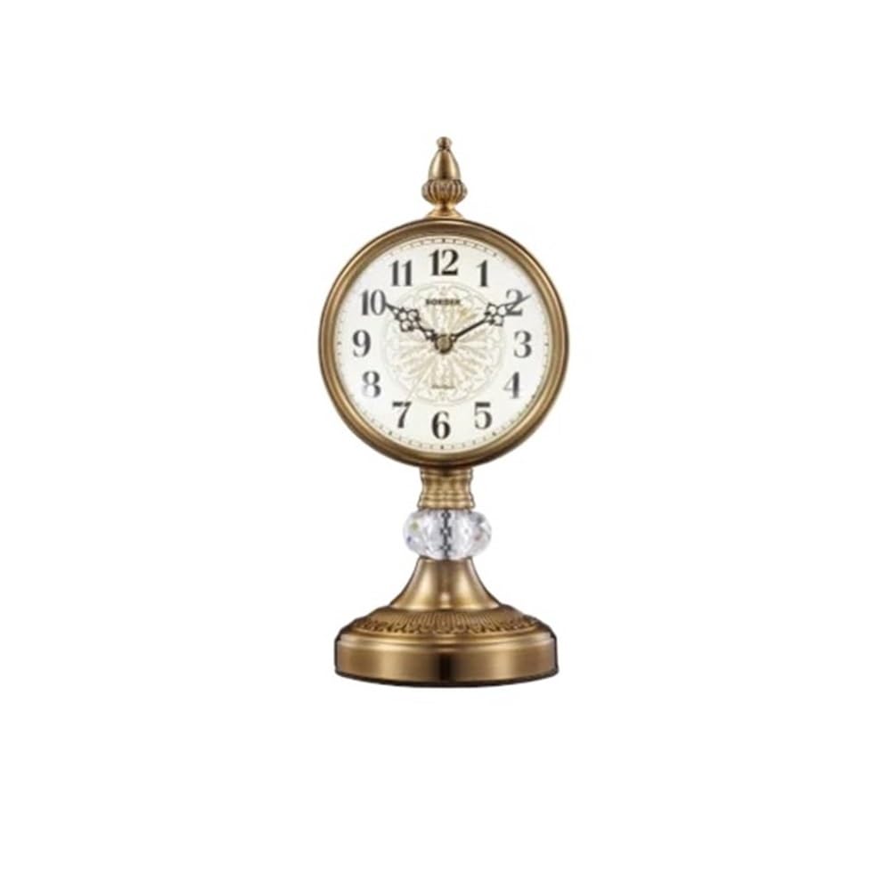 shangguanyun456 Vintage table clock Simple Vintage Table Clock Living Room Bedroom Desktop Decor Craft Mute Ornaments