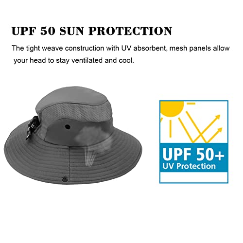 Sun Hat Womens Beach Hats For Women Ponytail Hat Womens Sun Hat Wide Brim Sun Hat Women (Gray) #TOP4
