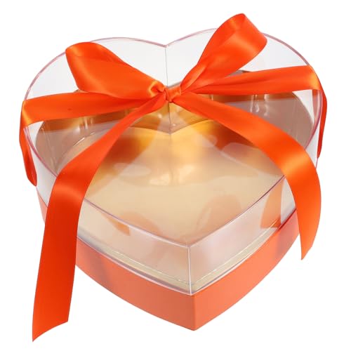 NOLITOY Caja Caja De Flores Embalaje Guirnalda Flores Caso Presente Aniversario Sobre Pasillo Decoración Estética De La Decoraciones Ramos Planta Beige Rojo Acrílico