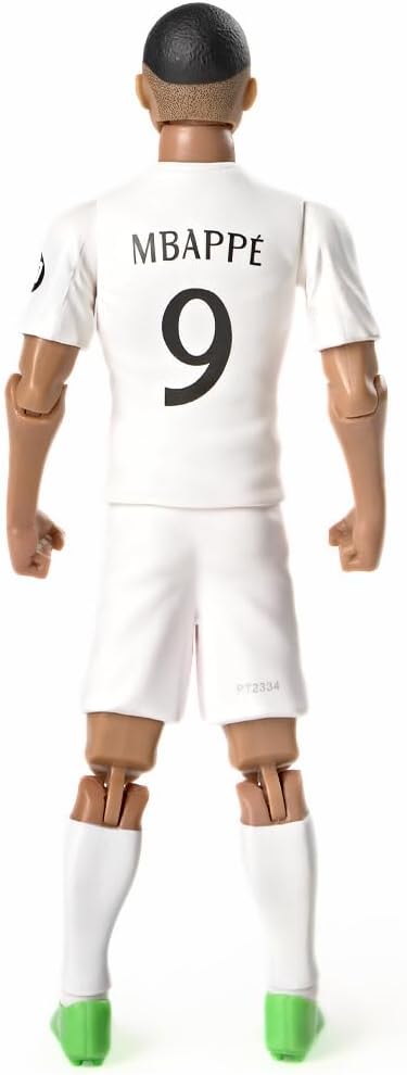 Banbo Toys Real Madrid CF Kylian Mbappe 8" Collectible Soccer Action Figure - Image 3