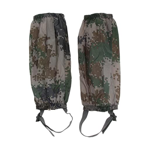 ZYIHNIRB 1 Pair Hiking Waterproof Leg Warmers, Camouflage