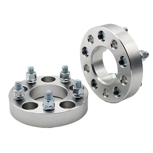 nuXy[T[ 2s[X PCD 5x139.7 CB 108mm zC[A_v^[ tWXy[T[ M12XP1.25 XYLpWj[pr^[p(2PCS 35mm Silver)