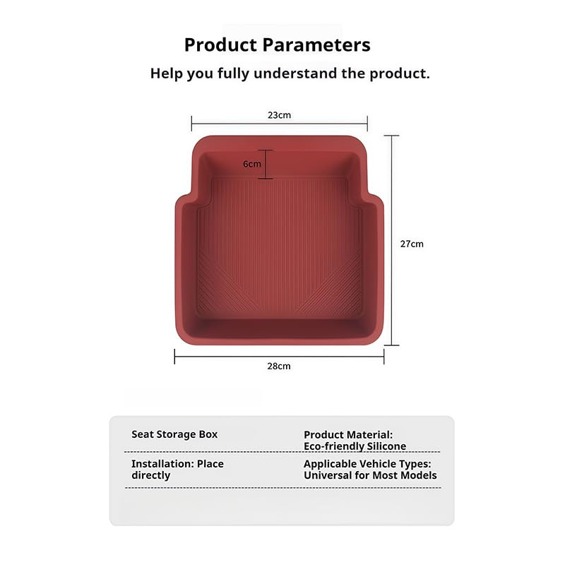 Bac Rangement sous Siège de Voiture pour Jeep Wrangler 2000-2026