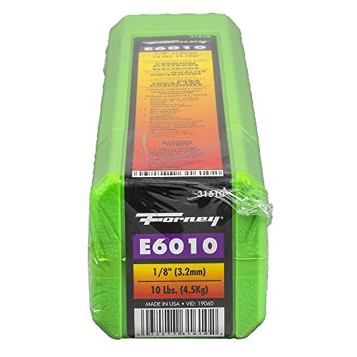 Forney 31610 E6010 Welding Rod, 1/8-Inch, 10-Pound