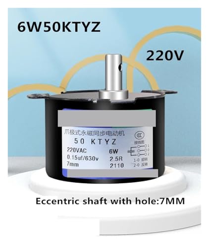 Moteur synchrone 220V couple élevé motorisation réversible 50KTYZ