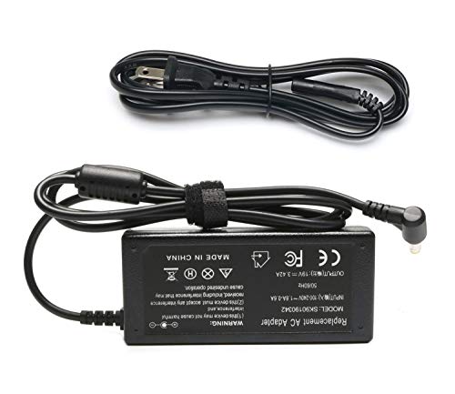 19v 3.42A 65W Laptop Charger AC Adapter for Toshiba Satellite C55 C655 C850 C50 L755 C855D L655 L745 P50 C55D S55;Toshiba Portege Z30 Z930 Z830 Satellite Radius 11 14 15 AC DC Power Supply Cord