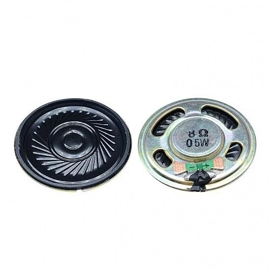 40mm 8 Ohm 0.5 Watt Mini Speaker - Round Internal Audio Loudspeaker for DIY Electronics, Arduino, and Toy-picture-26