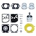 Produktbild AUMEL Vergaser Reparatursatz für Stihl HS81 HS81R HS81RC HS81T HS86 HS86R HS86T Trimmerteile mit Kraftstoffleitungsfilter Dichtung