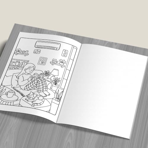 Image of My Comfort Colouring Book - Colouring Activity Book - Stress Relief Colouring Book for Adults - Adult Colouring Book