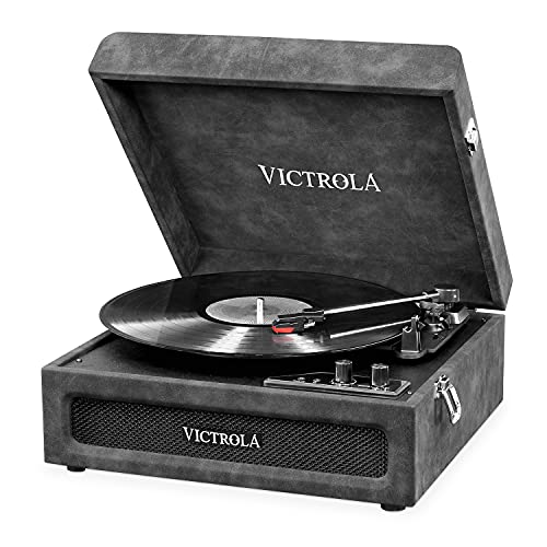 Victrola Brooklyn Special Edition 3-in-1 Bluetooth Suitcase Record Player with 3-Speed Turntable