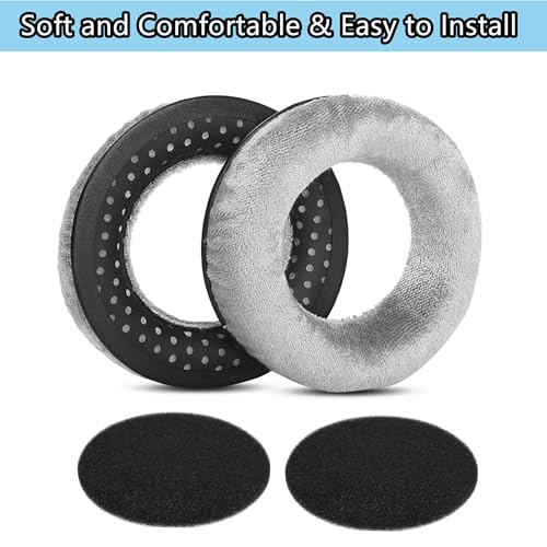 TaiZiChangQin DT770 Pro Earpads Headband Replacement Compatible with Beyerdynamic MMX 300/DT 990 Pro/DT 770 Pro/DT770/DT990/Custom One Pro Plus Headphones Ear Pads Ear Cushions Foam by TaiZiChangQin - Used condition - Image 6