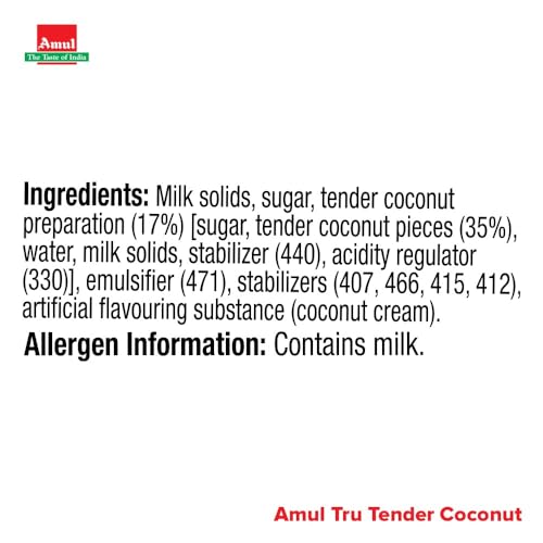 Image of Amul Tru Ice Cream Jumbo Cup Tender Coconut 125ml