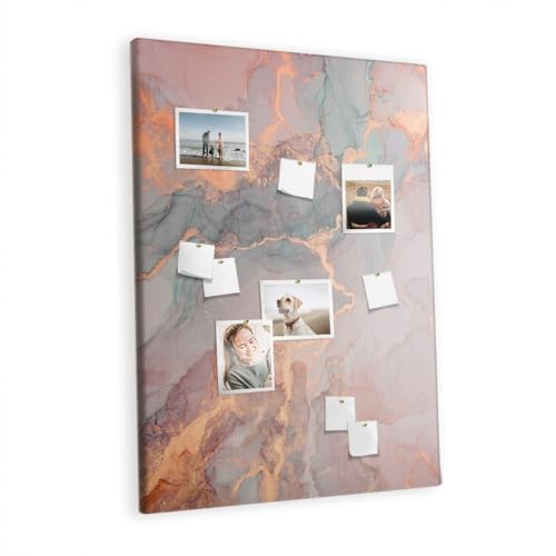 Planche en liège naturel premium 100x140 au design effet pierre de marbre moderne