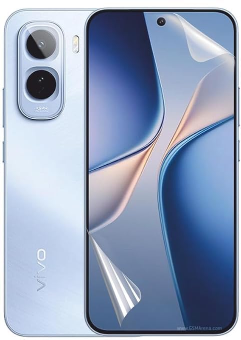 Image of BLACKSHEEP Matte Screen Protector for Vivo T5 Pro Membrane Case Friendly Full Edge to Edge Screen Coverage & Installation Kit