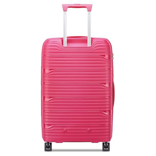 DELSEY Paris Dune Hardside Expandable Luggage with Spinner Wheels, Viva Magenta, Checked-Medium 25 Inch4