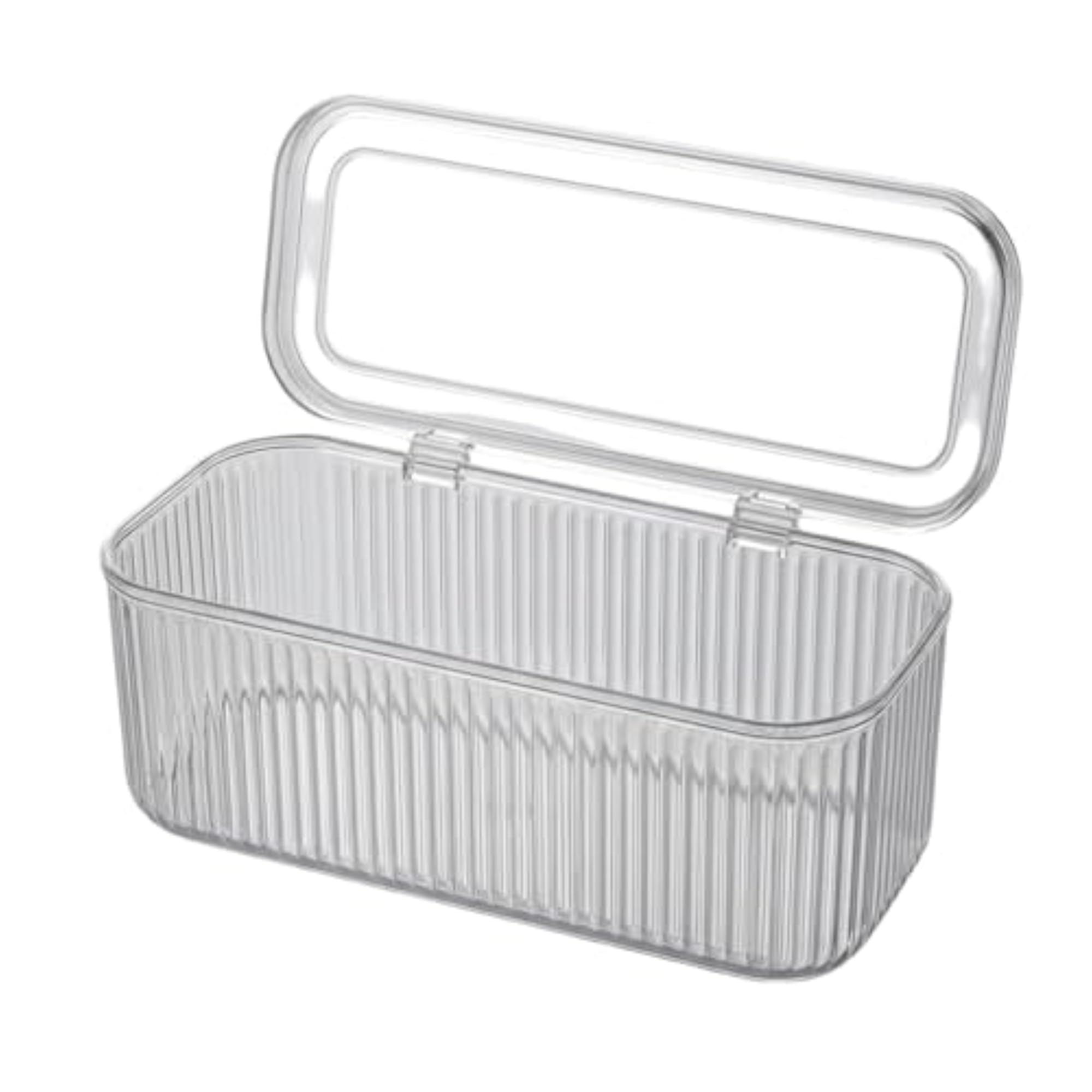 Luxury Clear Acrylic Jewelry Organizer Box, Elegant Storage