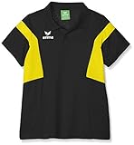 disponible en varios colores Erima GmbH Classic Team Polo de Tenis, Unisex niños, Negro/Amarillo, 128