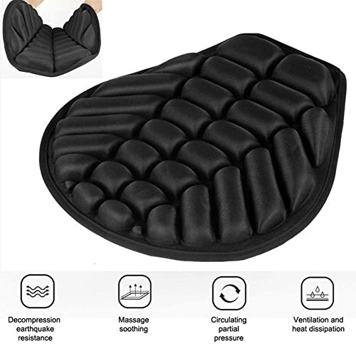 Universele Motorfiets 3D Comfort Gel Kussen Motorbikeair Cover Decompression Absorption Shock M4E8 - Image 3
