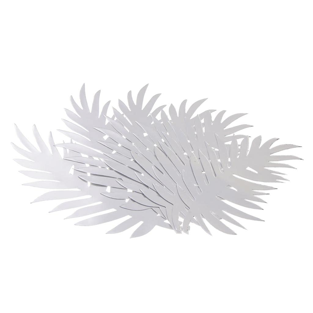 Paper Monstera Palm Leaf DIY Birthday Party Wall Decor Palm -Silver-image-43