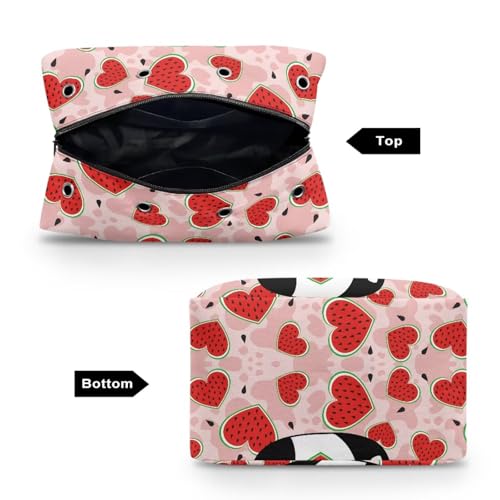 Image of Drnuikhe Cartoon Panda Print Yarn Bag Larger Crochet Bag Travel Yarn Bag with Shoulder Strap, Lightweight Craft Organizers and Storage Fit Knitting Crochet Supplies