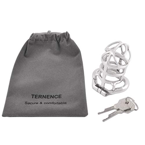 Ternence Stealth Convenient Lock Chastity Cage Device Ergonomic Design For Male Sm Penis Exercise Sex Toys K436 (36Mm/ Xs Size) #TOP6