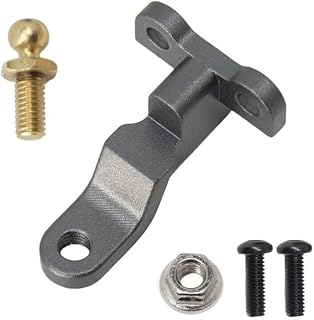Alloy Machined Rear Bumper Receiving Hitch w/Ball Mount for Traxxas 1/18 TRX-4M