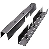 2Pcs Center Skid Plates Rust Repair Frame RH LH for Jeep Wrangler YJ 1987 1988 1989-1995