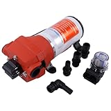 Czomoizc 04325143A SFDP1-045-040-41 12V Water System Pump 4.5 GPM 40PSI Compatible with Flojet