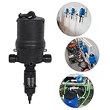 Usando la potencia hidráulica de la bomba proporcional como motor, se accionan el pistón y la biela en la bomba proporcional, y el aditivo líquido se inhala directamente para disolverse en el flujo de agua.
