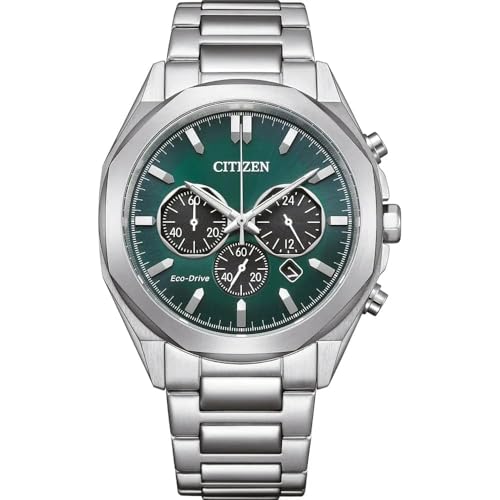Citizen Reloj Analógico De Cuarzo Para Hombre Con Correa De Acero Inoxidable Ca4590-81x, Verde, Pulsera Citizen Reloj Analógico De Cuarzo Para Hombre Con Correa De Acero Inoxidable Ca4590-81x, Verde, Pulsera