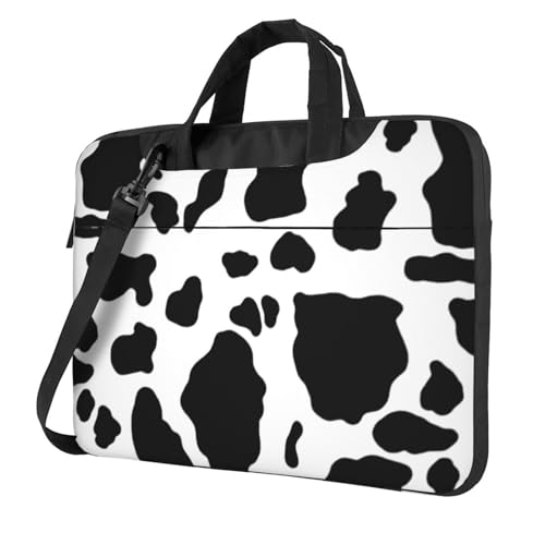 Peco Club 牛柄 ノートPCケース Amazon.co.jp: 牛柄 黒 白 Pcケース おしゃれ ノートパソコンバッグ
