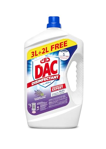 Dac Disinfectant Floor Cleaner Lavender Fragrance 5L [Amazon Exclusive]