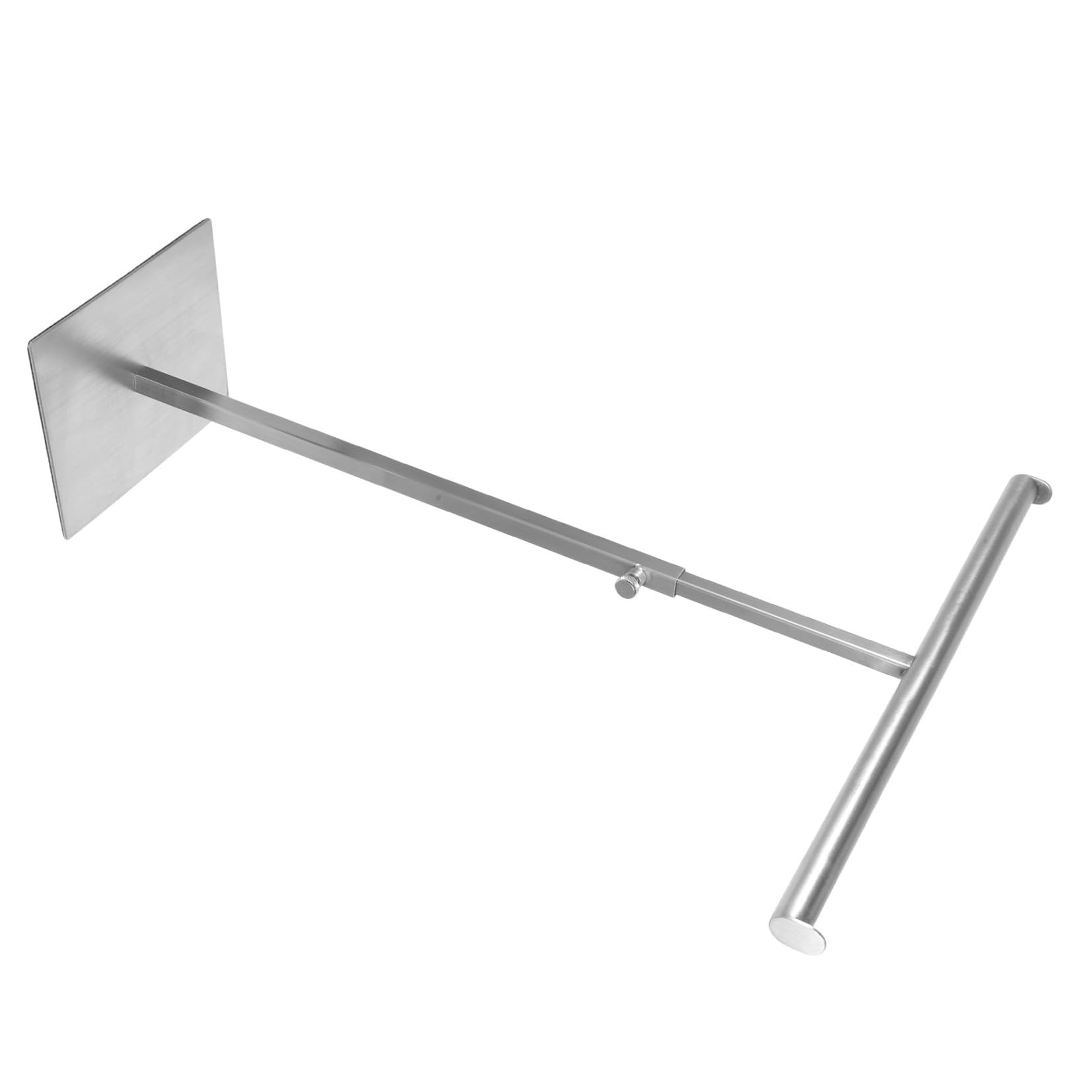 INOOMP Soporte para Bolsos de Acero Inoxidable Ajustable en Forma de T, Organizador Colgante para Armario, Perchero para Bolsos Manos Libres, Exhibidor Vertical para Tienda y Hogar,