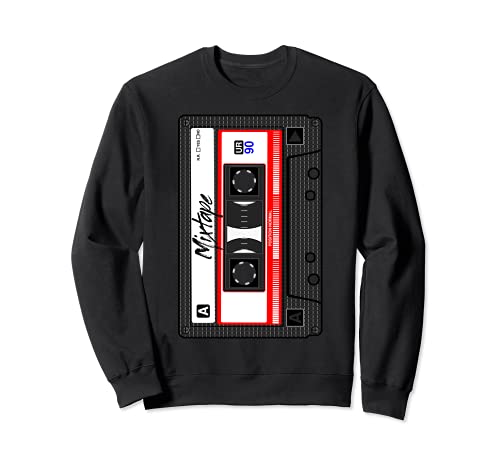 Cassette Tape Music Mix Audio 90s Party 80s Outfit Cassette Sweatshirt Cassette Tape Music Mix Audio 90s Party 80s Outfit Cassette Sweatshirt