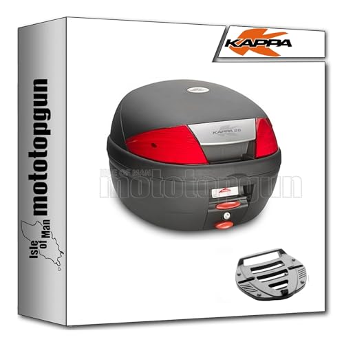 Maleta K26N Kappa y soporte K4360 para moto Kawasaki ZR 7 750 1999-2004