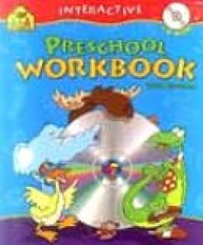 Paperback Interactive Preschool Workbook with CD-ROM Book