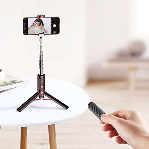Trépied de bureau avec support téléphone flexible PNAWLLCF et télécommande