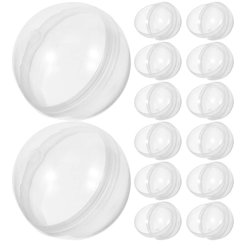Boules transparentes à remplir en plastique de 38 mm DOITOOL loisirs créatifs suspension Noël