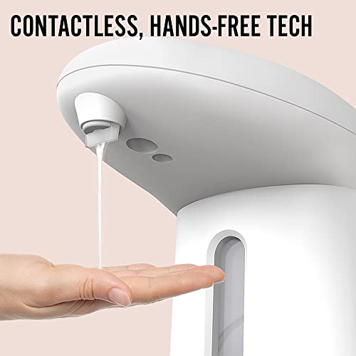 Automatic Soap Dispenser Touchless Soap Dispenser 300Ml With Infrared Motion Sensor Hands Free Sanitizer Dispenser For Bathroom Kitchen Office Home School Liquid Dish Soap Dispenser Style May Vary #TOP2