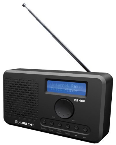 Preisvergleich Produktbild Albrecht DR 400 - Netzwerk-Audioplayer / Radio, tragbar