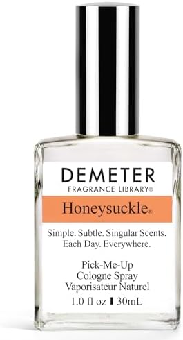 DEMETER Natural Perfume Spray Cologne for Women, Honeysuckle, 1 oz