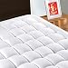 MEROUS Surmatelas 180x200 cm en Microfibre- Couvre Matelas Matelassé 300Gr/m²- sur Matelas Épais pour Un Confort- Accueil Moelleux- Bon Soutien- Respirant- Antidérapant
