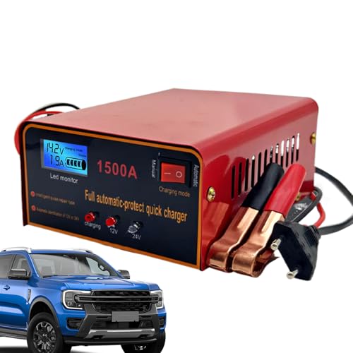 Chargeur de batterie moto et camping-car avec fonction mainteneur intelligent