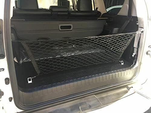 Miniatura 9 de EACCESSORIES EA Red de carga organizadora de maletero trasero para Lexus GX460 2010-2023  Red de carga estilo sobre  Organizador de maletero de