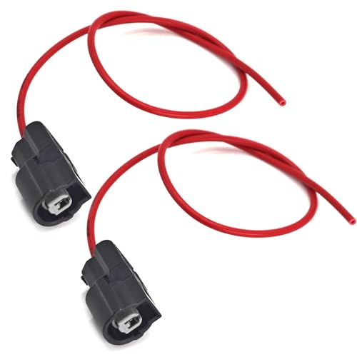 K20 K24 Knock Sensor Switch Connector 1861-K24 (Set of 2), Knock Sensor Plug Pigtail Wire Harness, Compatible for Honda Civic Accord Element